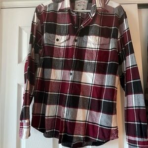 American Eagle Men’s Plaid 100% Cotton Shirt